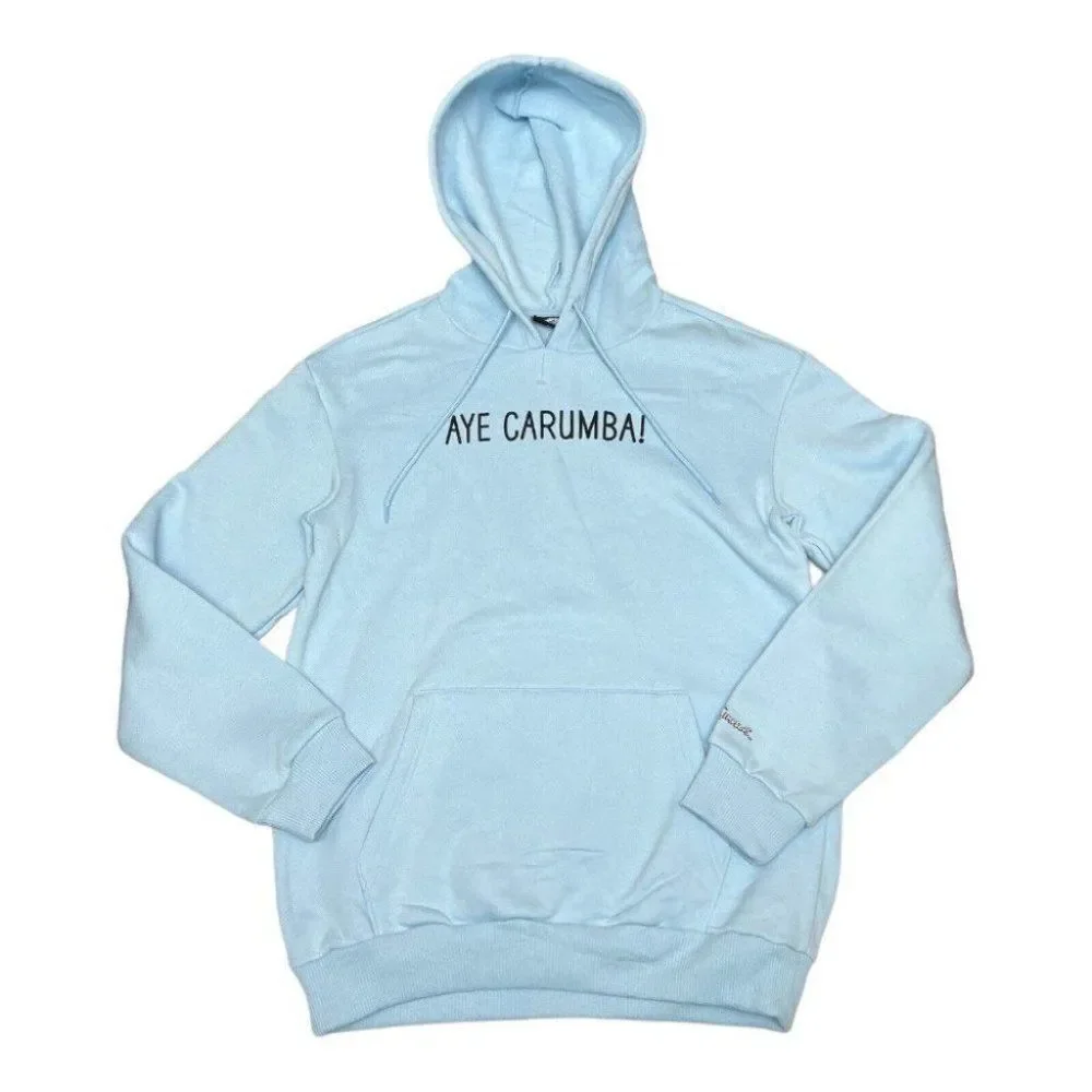 NEW The Simpsons Bart Hoodie Aye Carumba! Homer Streetwear‎ Universal Lounge